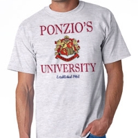 Ponzio's University T-Shirt